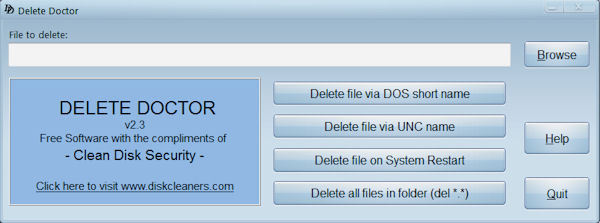 Delete Doctor Screenshot